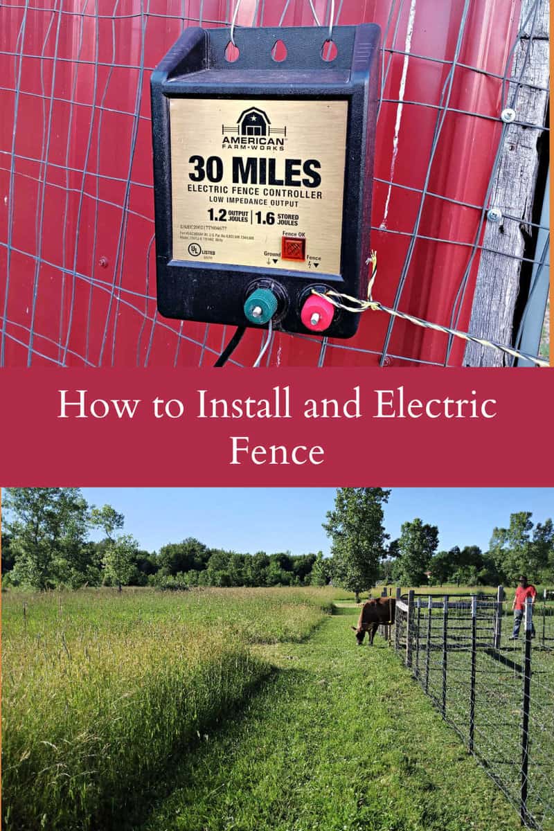 How To Install An Electric Fence