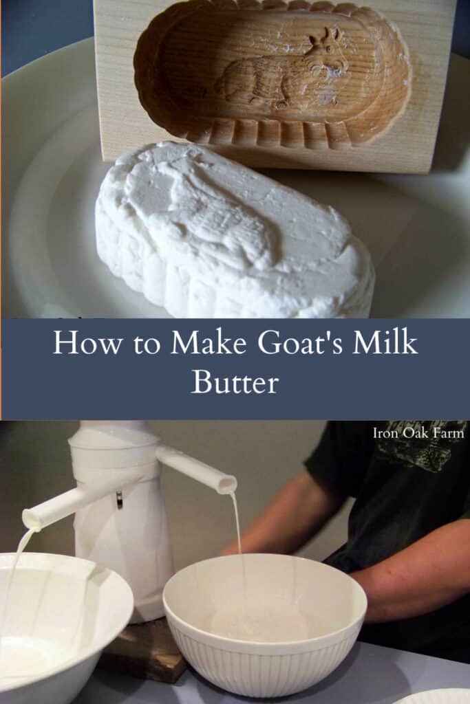How to Make Goat milk Butter